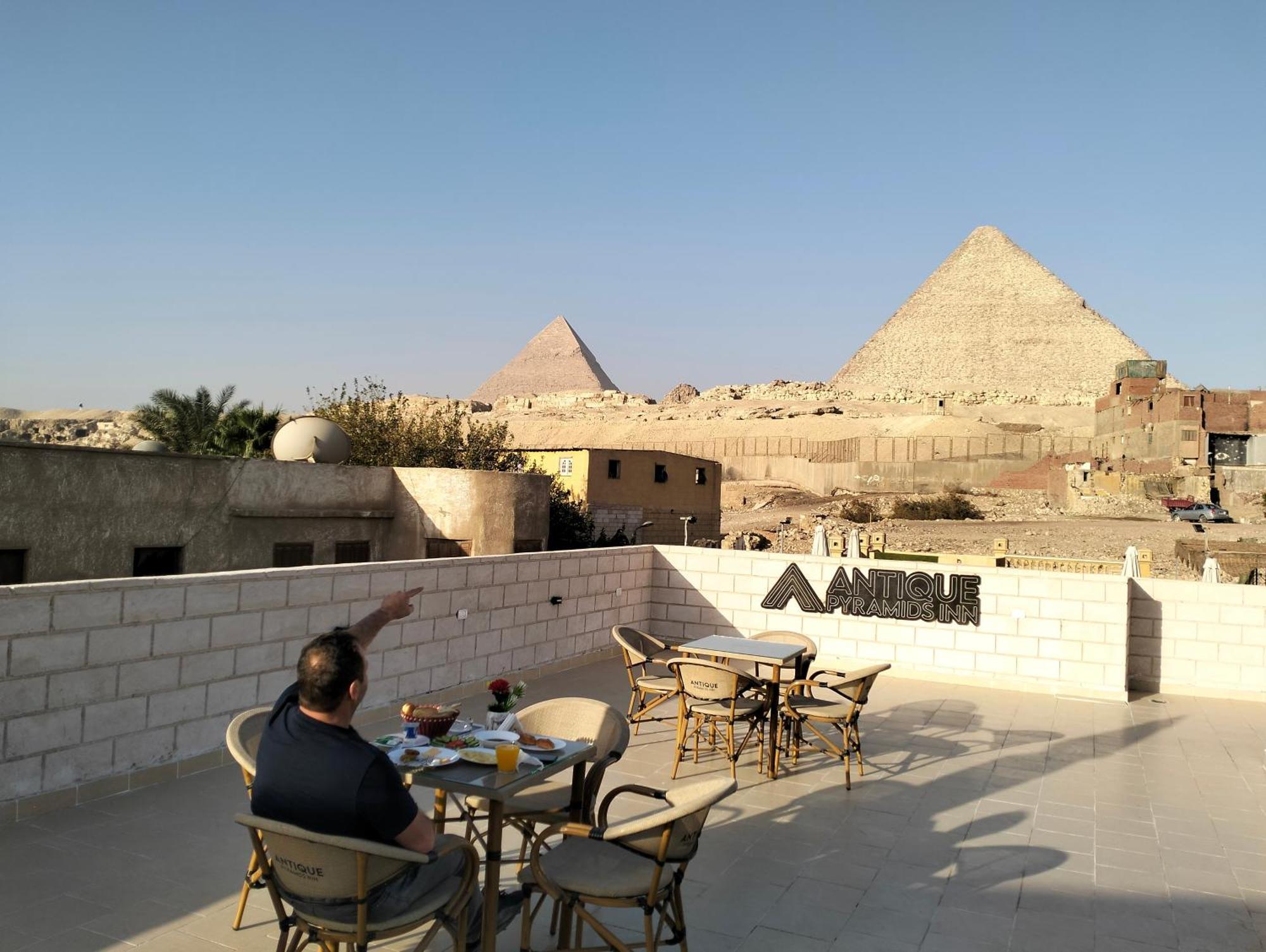 Antique Pyramids Inn Giza Exterior photo